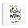 thumbnail image 4 of Scripture Walls The Lord Is Good Nahum 1:7 Bible Verse Canvas Christian Wall Art Ready to Hang Unframed, 4 of 12