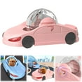 thumbnail image 2 of Hamster Hamster Car – Funny Transparent Hamsters Running Silent Wheel Toy For Hamsters Ferrets Small, 2 of 9