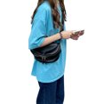 thumbnail image 4 of Bolso Almohada Retro Cuero en Axila para Mujeres Grandes Capacidad Correa Ajustable Compras, 4 of 9