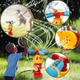 thumbnail image 3 of Juego de juguetes T-Ball con rociador de agua contra incendios, juego acuático al aire libre de verano, incluye 1 bate de béisbol y 3 pelotas, 3 of 6