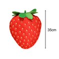 thumbnail image 2 of Adorable juguete de peluche de frutas, almohada de juguete de fresa rellena, juguete de peluche para el hogar, dormitorio, sala de estar, decoración, Zulema juguetes de frutas rellenas, 2 of 8