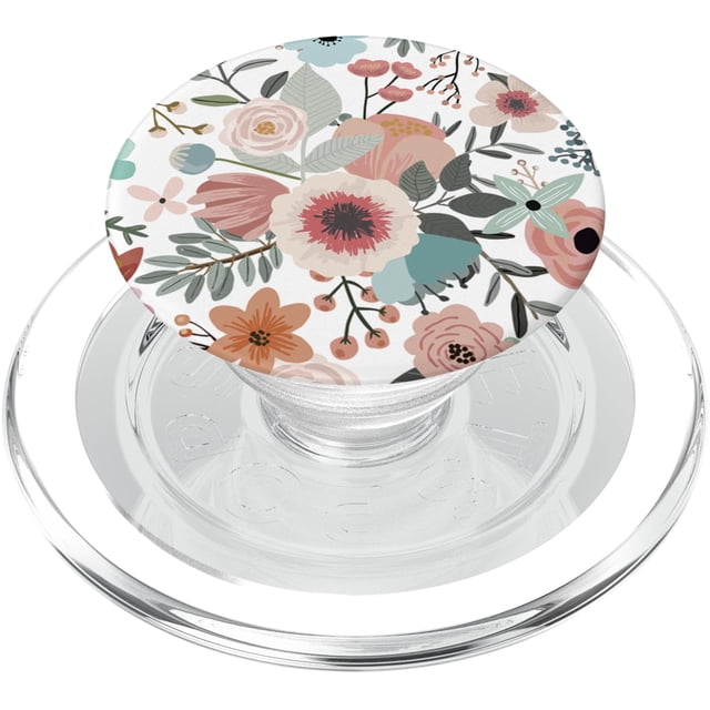 PopSockets PopGrip, colorido jardín de flores silvestres, bohemio y botánico