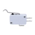 thumbnail image 3 of KW7-5 Micro Switch Basic Switch Microswitch Push Button Microwave Oven Grey Micro Limit Switch 5Pcs, 3 of 5