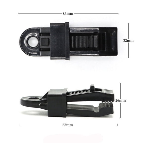 Adjustable Heavy Duty Lock Grip For Tarp & Shade Cloth Shade Cloth Plastic Clips