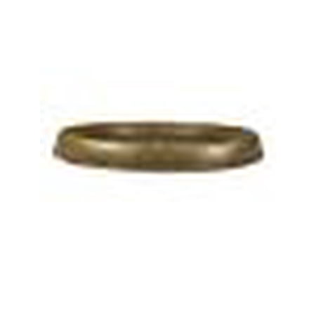 The HC Companies STZ20000A34 Terrazzo Round Saucer, 20", Sandstone