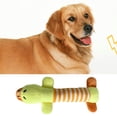 thumbnail image 4 of Juguete de peluche para perros, lindo Animal a rayas con 4 patas, juguete masticable para perros, limpieza de dientes para perros y gatos, 4 of 8