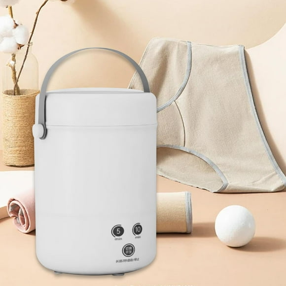 Mini lavadora para ropa, ropa interior compacta, fácil de usar para lavar lavadería para acampar en dormitorios de casas rodantes