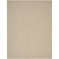 thumbnail image 3 of Nourison Courtyard 9' x 12' Jute Ivory Modern Rug, 3 of 11