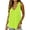 Neon Yellow, variant on Tank Tops for Women Flowy Deep V Neck Women Shirts Loose Fit Summer Sleeveless Tops
