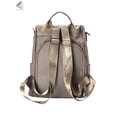 thumbnail image 2 of PULLIMORE Womens Backpack Travel Bags Casual Waterproof PU Anti-Theft Shoulder Bag Daypack (Khaki), 2 of 7