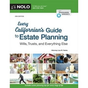LIZA W HANKS Every Californian's Guide to Estate Planning: Wills, Trust & Everything Else (Paperback)
