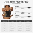 thumbnail image 5 of Pofeuu Black Cat in Wildflowers Print Sports Bra for Women Sexy Vest Yoga Running Gym Fitness Crop Bras Tops-X-Large, 5 of 8