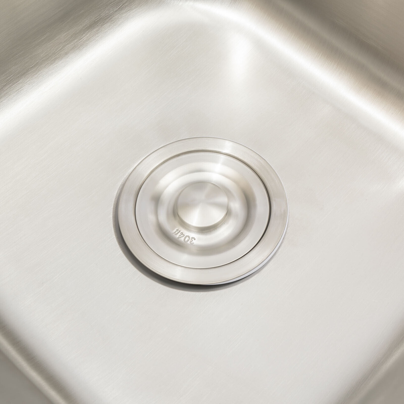 TFCFL 2 Compartments Stainless Steel Kitchen Sink Commercial Utility Sink & Prep Table w/ Faucet Drainboard