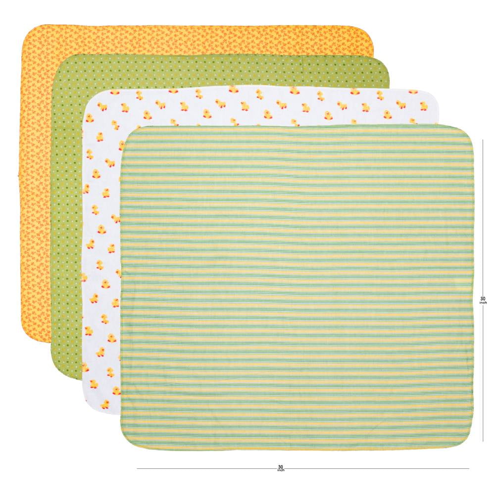 Cuddles Cribs Gots Certified Cotton Flannel Baby Receiving
