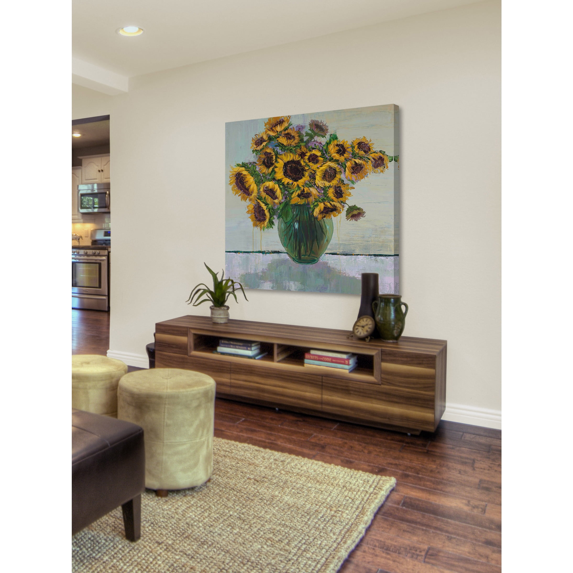Marmont Hill "Chroma Moments I" by Julie Joy Painting Print on Wrapped Canvas