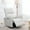 Light Gray, variant on Living Room Reclining Chair | Rock Back and Forth While Chatting | Padded with High - Density Sponge | Easy Assembly with Instruction Manual