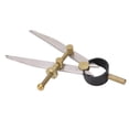 thumbnail image 4 of Divider Gauge, High Accuracy Wing Divider Wear Resistant Rust Resistant Simple Operation  For DIY For Leather Crafts 150mm, 4 of 8