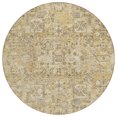 thumbnail image 2 of Addison Rugs Chantille Indoor/Outdoor Transitional Panel Wheat Washable Round Rug, 8' x 8', 2 of 5