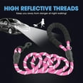 thumbnail image 5 of Reflective Traction Rope Multi-color Nylon Round Rope Large and Medium-sized Explosion-proof Dog Rope Foam Handle Traction Belt, 5 of 6