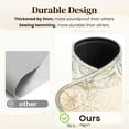 thumbnail image 4 of Mahjong Mat 31.5" x 31.5" Soft Blue Beige Ocean Themed Decorative Border Seashells Coral Non-Slip Noise Reduction Mahjong Tiles Table Cover for Dominoes Poker Card Board and Tile Games, 4 of 6