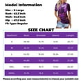 thumbnail image 3 of Mohiass Adult Women's Halloween Shirts Wicking Horror Witch Polo Shirt Lapel Funny Bat Blouses Button Collared Scary Castle T-Shirt Saffron XL, 3 of 5