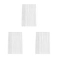 thumbnail image 2 of Cateissary Cortina de ducha impermeable de PEVA para ganchos de plástico a prueba de moho para baño sin fijación de piel transparente 180*180 Type1 NO1, 2 of 6