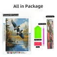 thumbnail image 2 of Couple Mallard Duck Fly DIY 5D Diamond Art Paint with Full Drill Round Diamond Gems Painting by Number Kits for Adults Art Craft Home Wall Decoration 15.8x19.8inch(1), 2 of 8
