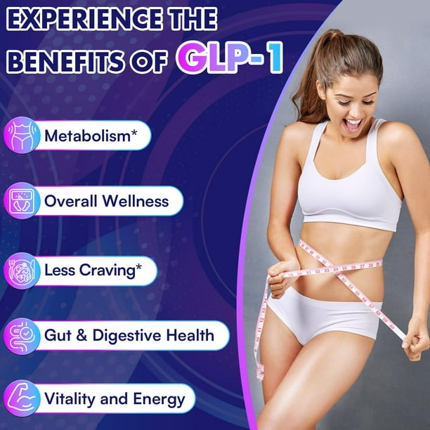 como activar el glp 1 GLP-1 Activate, with Naturally GLP-1 Probiotic, Hops & Green Tea Extract,  GLP1 Supplement for Gut, Energy, GLP-1 Levels & Overall Health - 60  Capsules
