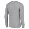 thumbnail image 3 of Men's Starter Heather Gray Detroit Lions Player X Logo Graphic Long Sleeve T-Shirt, 3 of 3