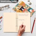 thumbnail image 5 of Haosy Colorful Cute Dogs Face Notebooks 2 Pcs 1-subject Journal 60 Sheets A5 College Ruled Paper Detachable Ring 8.3"x5.7", 5 of 8