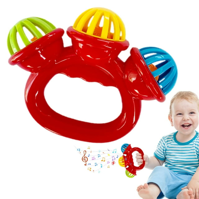 WHEANG Handbells Educational Musical Comfort Instrument For Random Color Encourages Creative Expression For Development Random Color