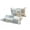 #A03-C, variant on 2 Pack Ice Silk Pillowcases 19x29 Inches, Cooling Summer Pillow Covers with Cute Panda Print, Breathable Soft Polyester Cases for Bed Dorm Decor, Blue White Patchwork Design