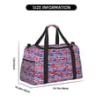 thumbnail image 3 of Rocae Sea Stars Print Hand Travel Bag Travel Duffel Bag and Fitness Bag, Women's Waterproof Weekend Tote, Men's Travel and Fitness Essentials, 3 of 7