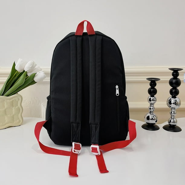 Bolso Mochila clasica de moda para mujeres y ninas mochilas escolares de gran capacidad para estudiantes solidos Bodega Aurrera en linea