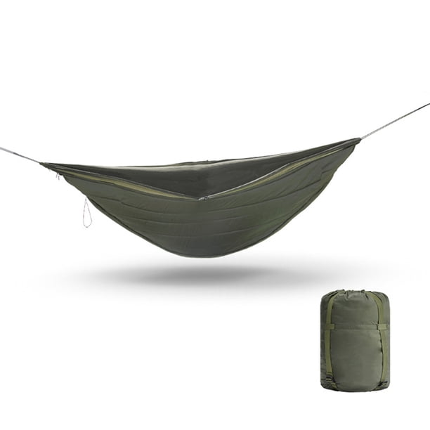 Hamaca IrforaHamaca debajo de la manta para camping, senderismo, mochilero, viajes, patio trasero