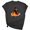 Z10 Black, variant on Womens Graphic T-Shirt Magic Watercolor Witch and Broom Print Crewneck Short Sleeve Top Halloween Party Trick-Or-Treat Casual Fall Festival Apparel Black,L