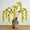 Yellow, variant on VVQ Artificial Hanging Convallaria Majalis Flowers, Realistic Faux Floral Garland for Spring Summer Wedding Ceiling Decoration, Lifelike Cloth Hanging Flowers for Home Event Decor, White