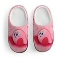 thumbnail image 3 of Kids Slippers Kirby House Slippers Warm Soft Plush Slipper Anti-Slip Winter House Shoes for Boys Girls, 3 of 7