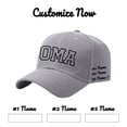 thumbnail image 7 of Gsakboxl Baseball Cap DIY Custom Name Text Printed Baseball Cap, Personalized Birthday Mother's Day Gift Hat for Ladies, 7 of 7