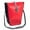 Red, Black, variant on Vaude Aqua Back Print Single Rear Bike Bag - Red/Black