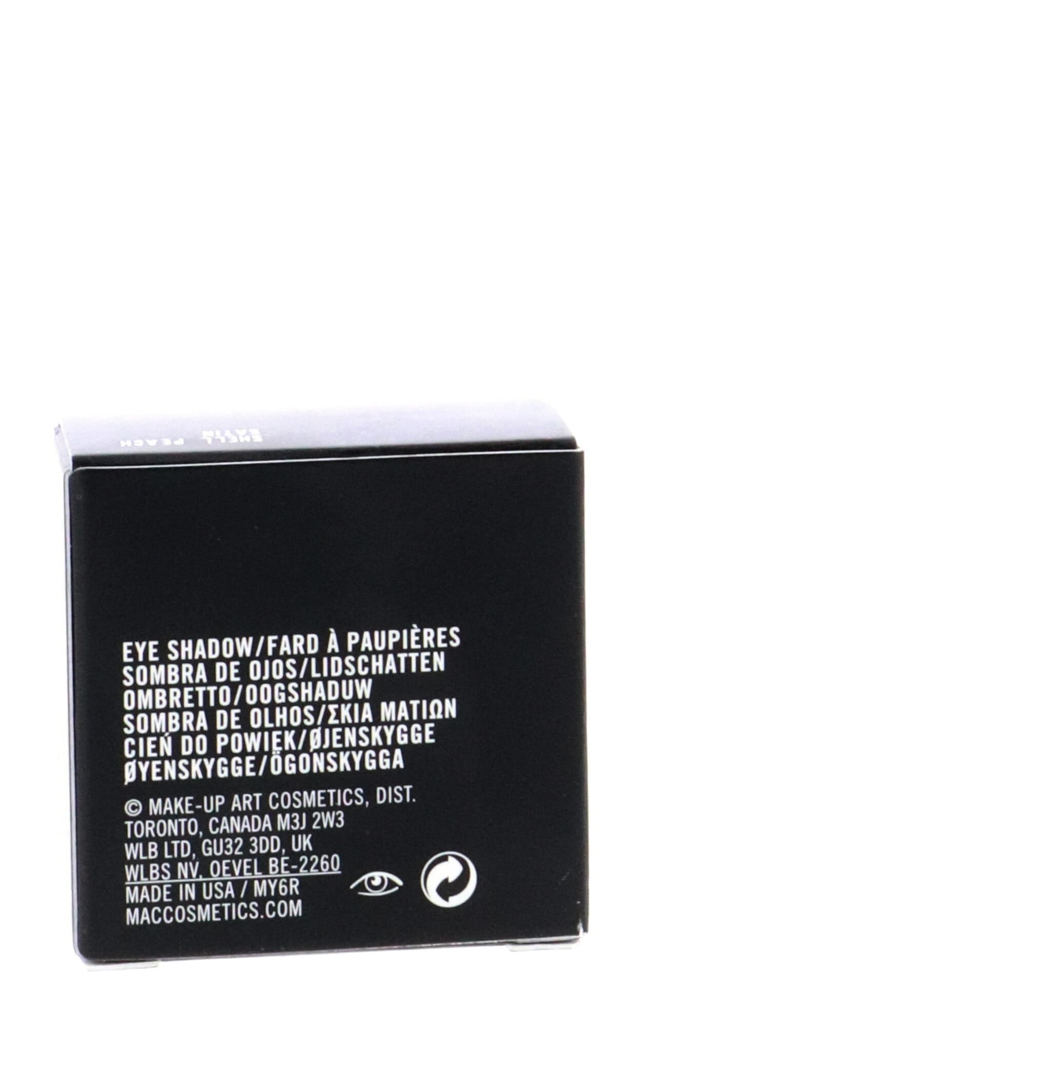 MAC COSMETICS/EYE SHADOW SHELL PEACH SATIN 0.05 OZ (1.5 ML)