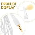 thumbnail image 4 of Shisuyan White Microphone Metal 1Set 3.94X0.59X0.59In For Lectures And Meetings, 4 of 8