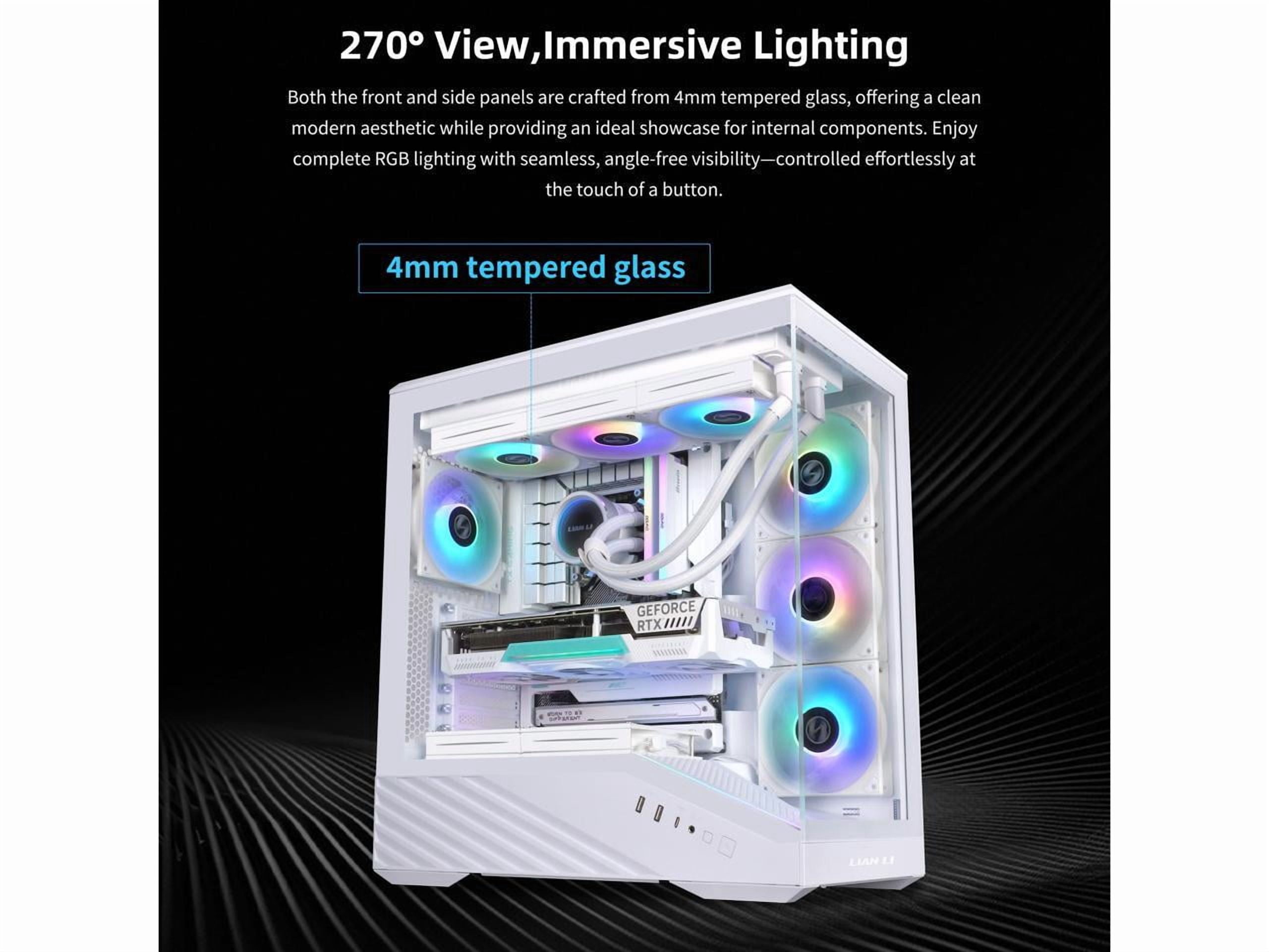 Lian Li V100RW V100 ATX Mid Tower PC Case White