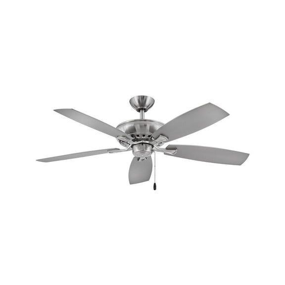 Hinkley Lighting - Highland - 52 Inch 5 Blade Ceiling Fan-Brushed Nickel Finish