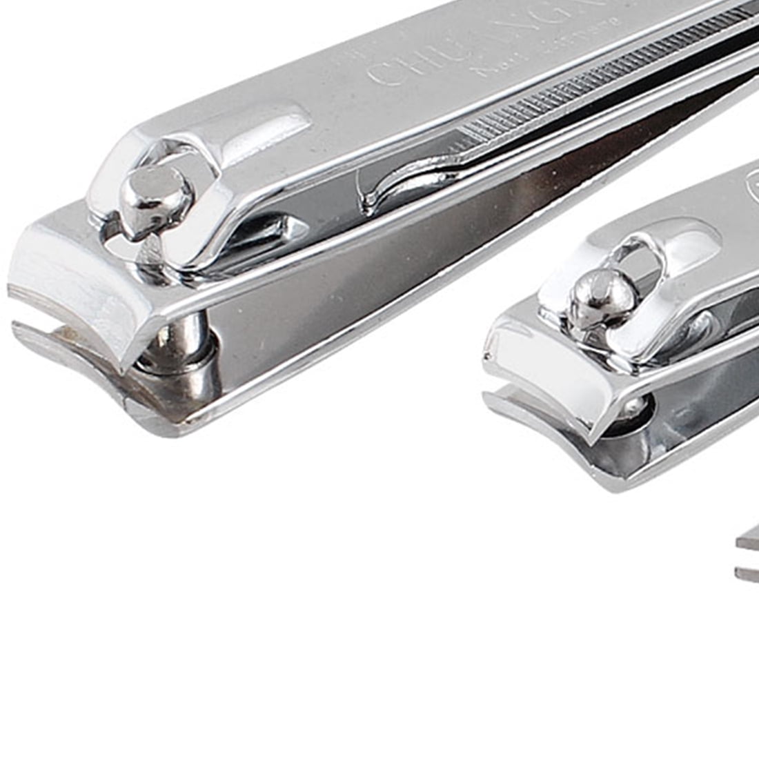Unique Bargains 3 Pcs Nail Trimmers Set Stainless Steel Nail Cutter for All