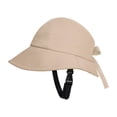 thumbnail image 3 of Sombrero de pescador Yinane con protección solar plegable para hombre y mujer Caqui, 3 of 8
