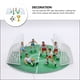 thumbnail image 3 of WORGEOUS 1 juego de decoración para tartas de fútbol, ​​decoración de tartas con temática de fútbol, ​​decoraciones de paisajes, figura de fútbol en miniatura, 3 of 8