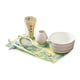 thumbnail image 3 of Juego de 7 batidores de matcha, soporte para batidor, tapete de para amantes del té, utensilios, herramientas de fabricación artesanal, Rosa, 3 of 9
