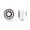 Gray, variant on Roll-Line Ice Dance Roller Skate Wheels (Set of 8, 61mm, Hardness 92A (Green Hub))