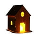 thumbnail image 3 of pstuiky Casita para pájaros casera tipo Dox, caja nido, caja de madera, 3 of 9